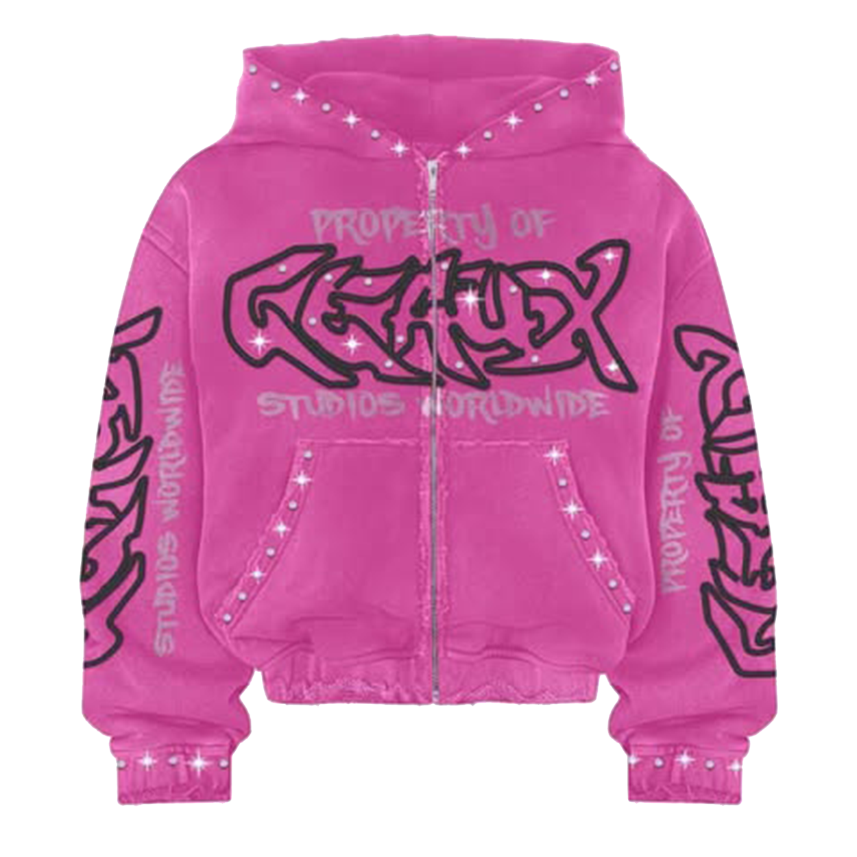 GEAUXSTUDIOS | PINK HOODIE