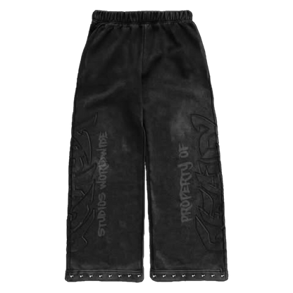 GEAUXSTUDIOS | BLACK SWEATPANTS